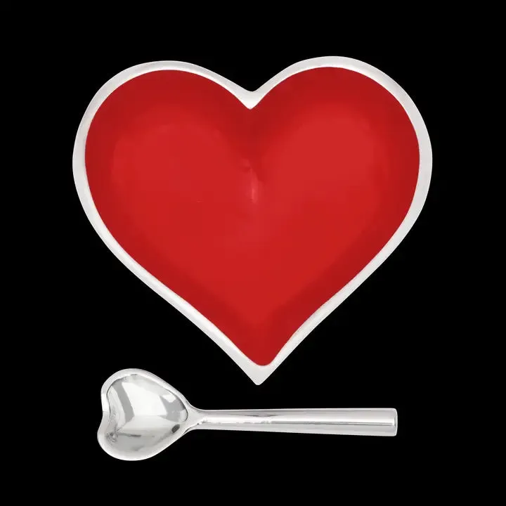 Heart Bowl And Spoon