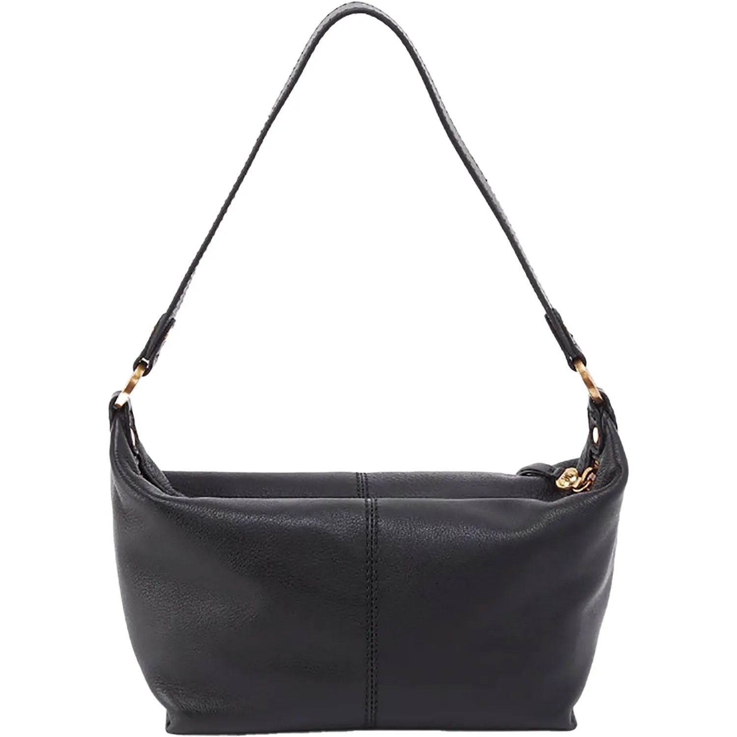 Hobo Laguna Crossbody Black Pebbled Leather