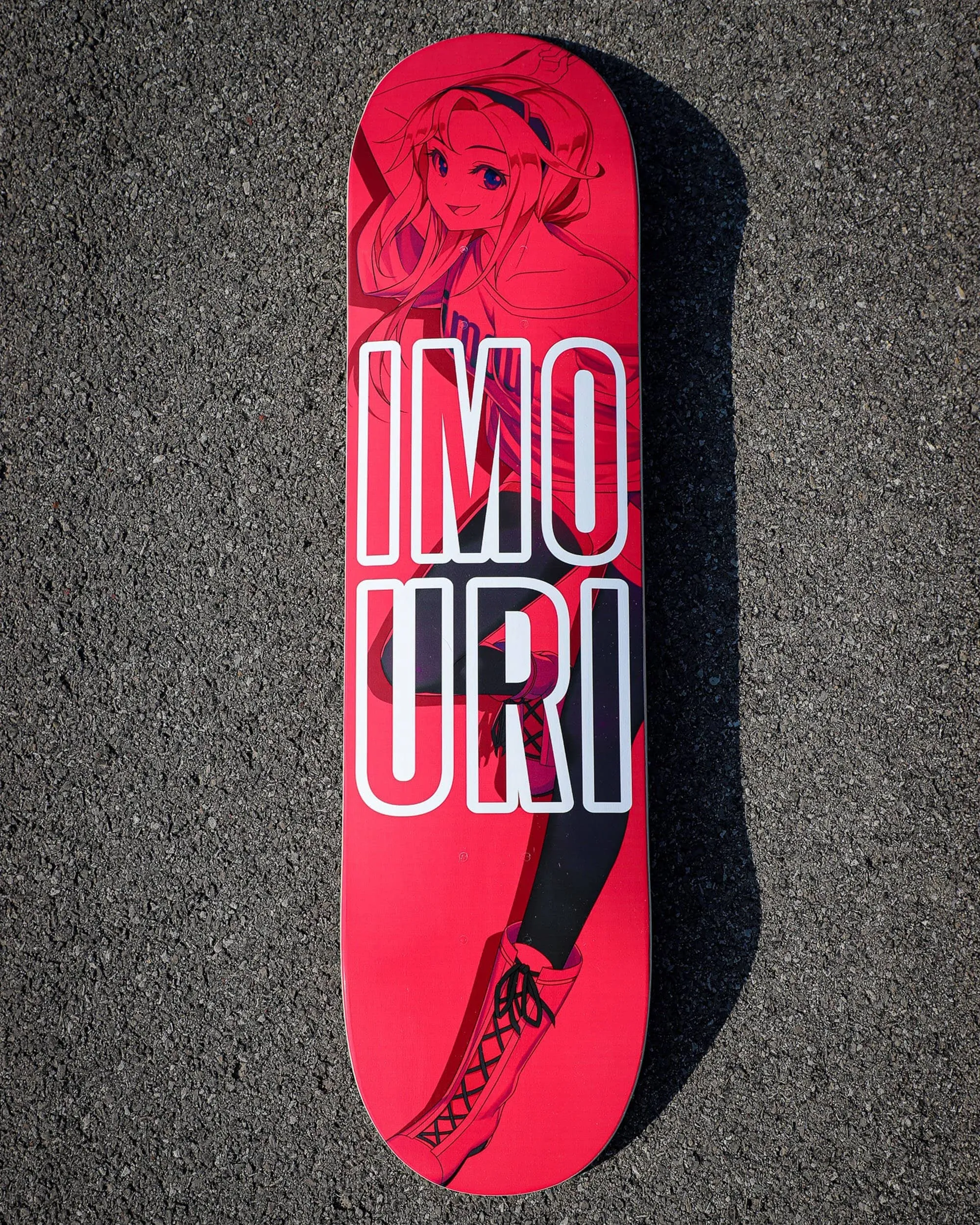 Imouri Red Rider Skateboard Deck