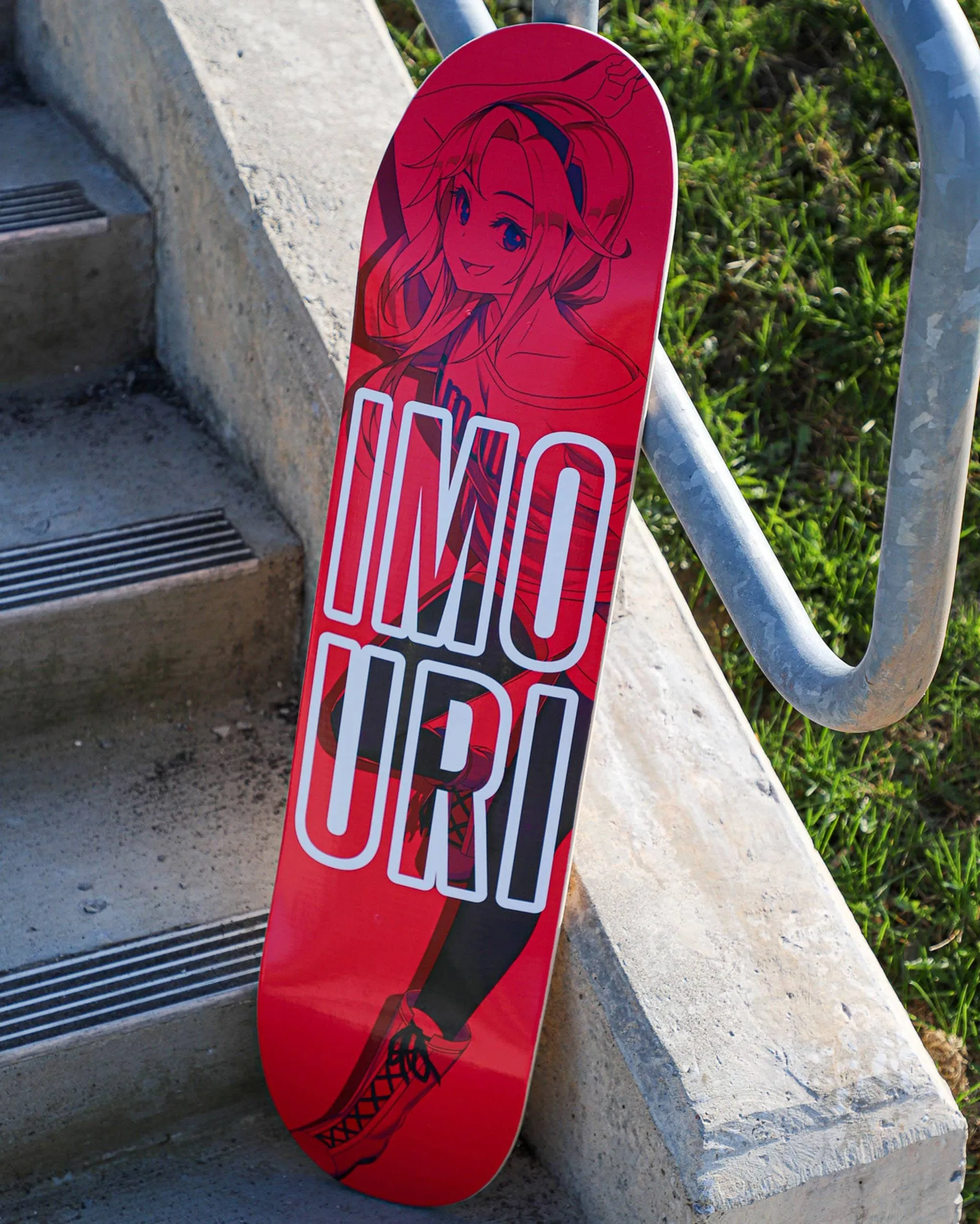 Imouri Red Rider Skateboard Deck