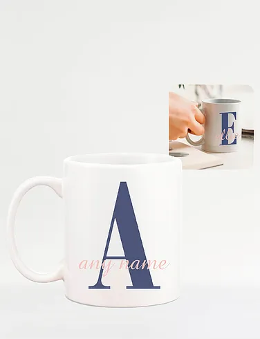 Initial Mug