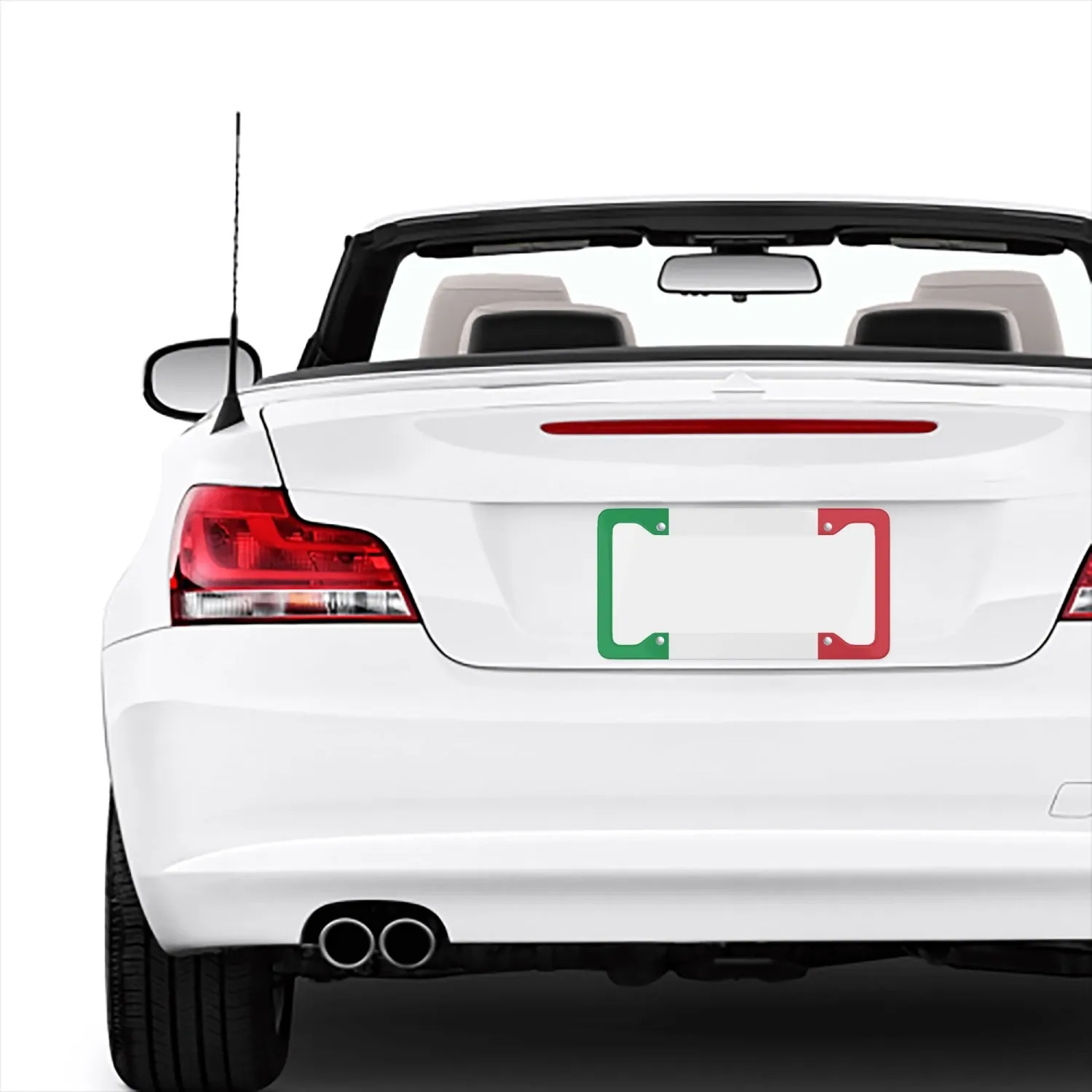 Italian Flag - License Plate Frame