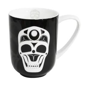 James Johnson Skull Porcelain Mug