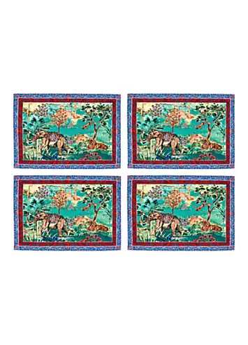 Joe Browns Serene Setting Set of 4 100% Cotton Placemats | Kaleidoscope