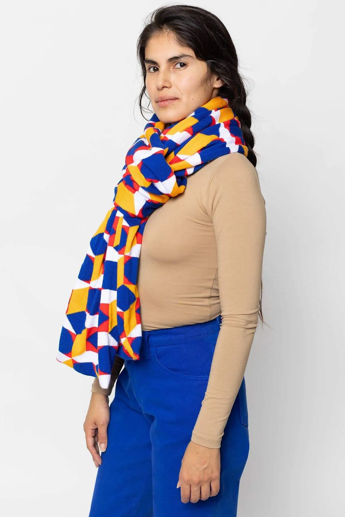 JQSCARF02 - OpArt Scarf