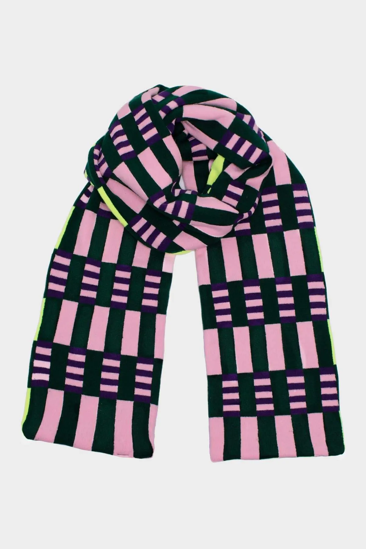 JQSCARF21 - Misaligned Stripe Scarf