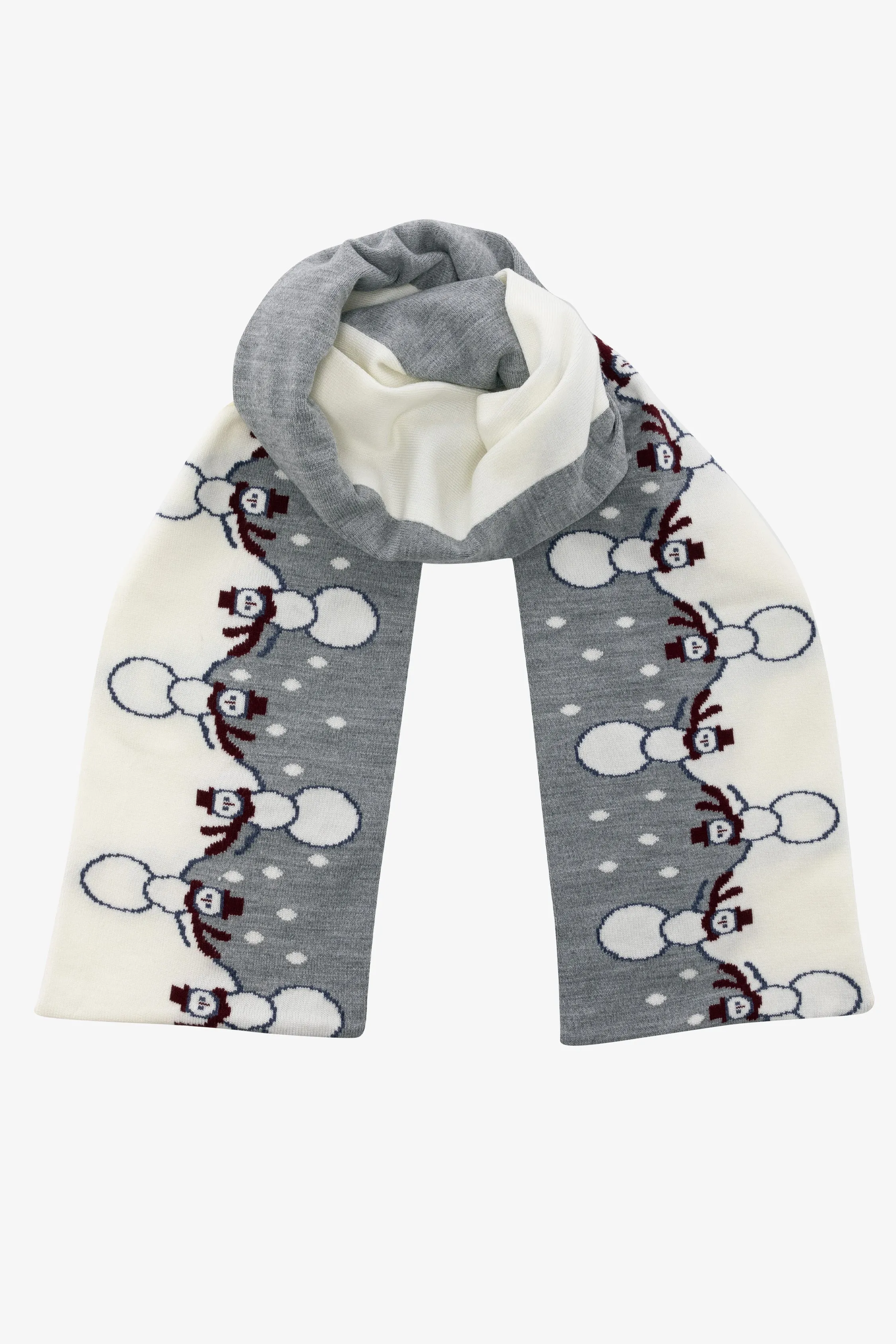 JQSCARF44 - Snowman Scarf