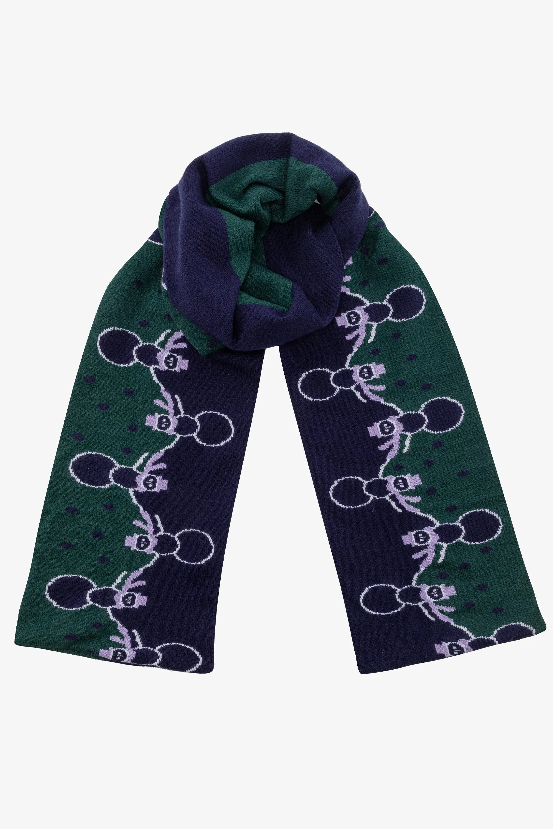 JQSCARF44 - Snowman Scarf