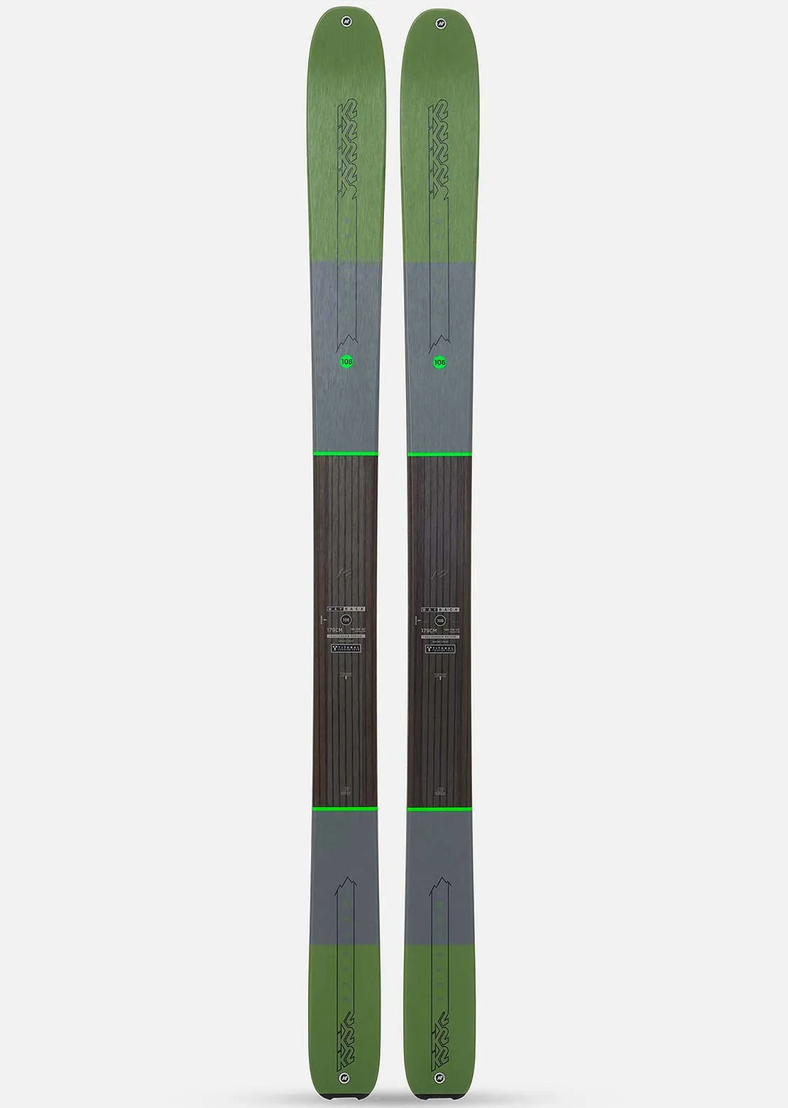 K2 Men's Wayback 106 Ski