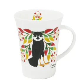 Kenojuak Ashevak Owl's Bouquet Porcelain Mug