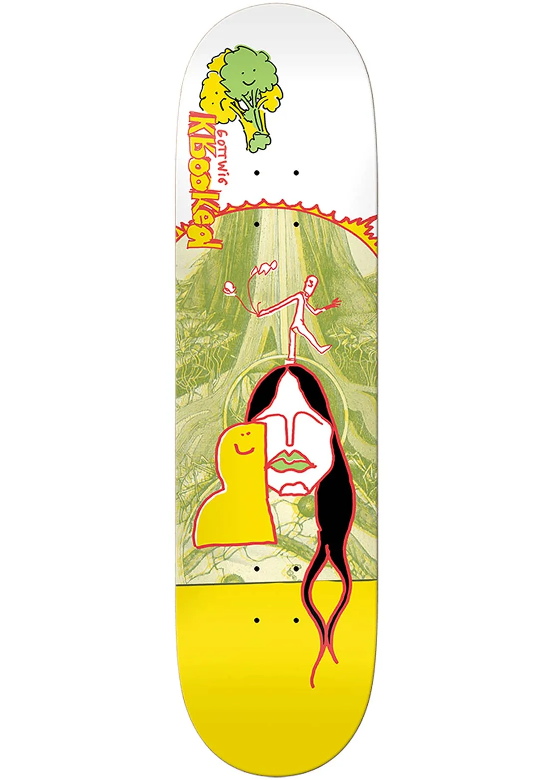 Krooked Gottwig Trails Skateboard Deck