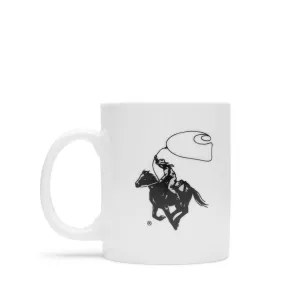 LASSO MUG WHITE/BLACK | Bodega