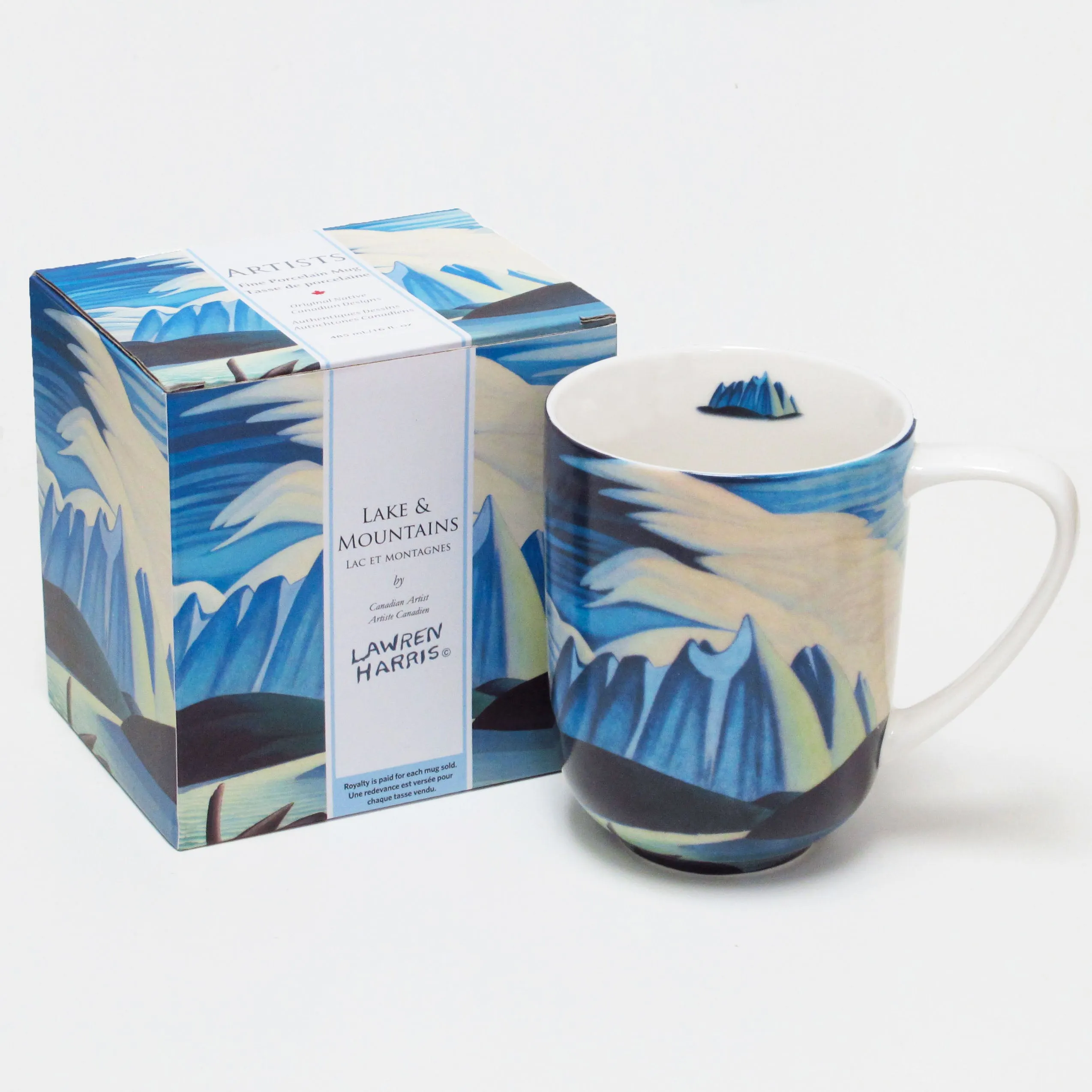 Lawren Harris Lake and Mountains Porcelain Mug