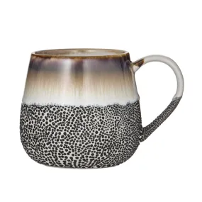 Leaf & Bean Stoneware Mug