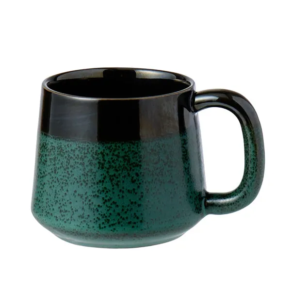 Leaf & Bean Stoneware Mug