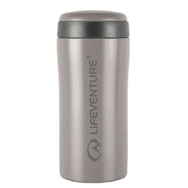 Lifeventure Thermal Mug Matt Black | Buy Lifeventure Thermal Mug Matt Black here | Outnorth