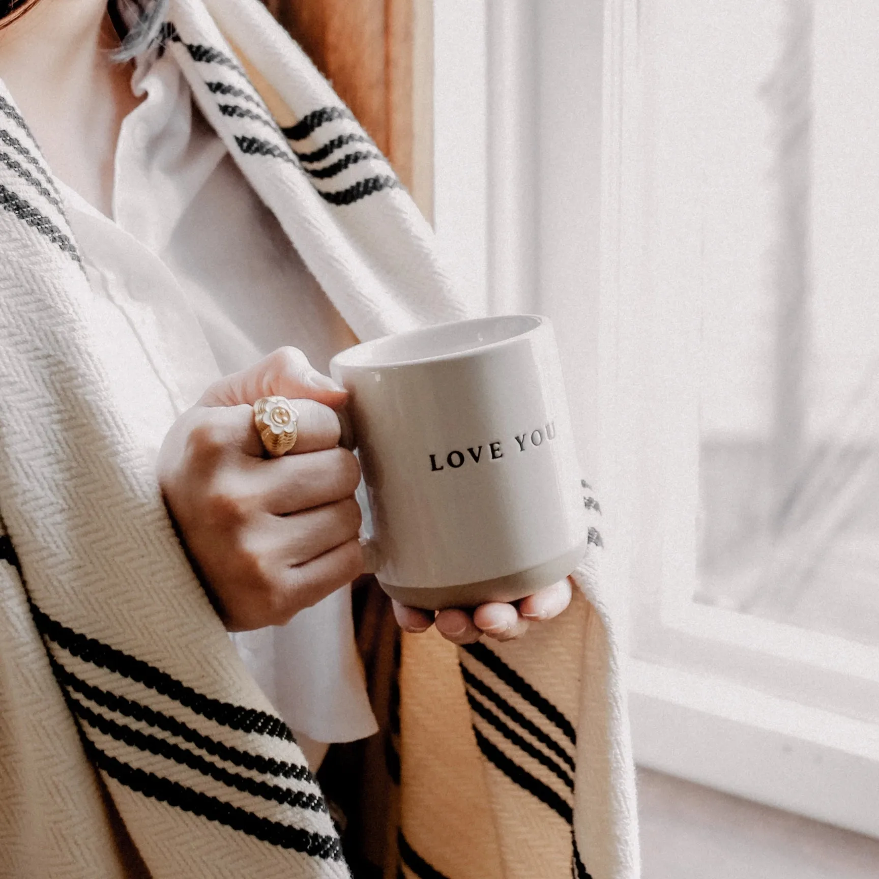 Love You Stoneware Mug-