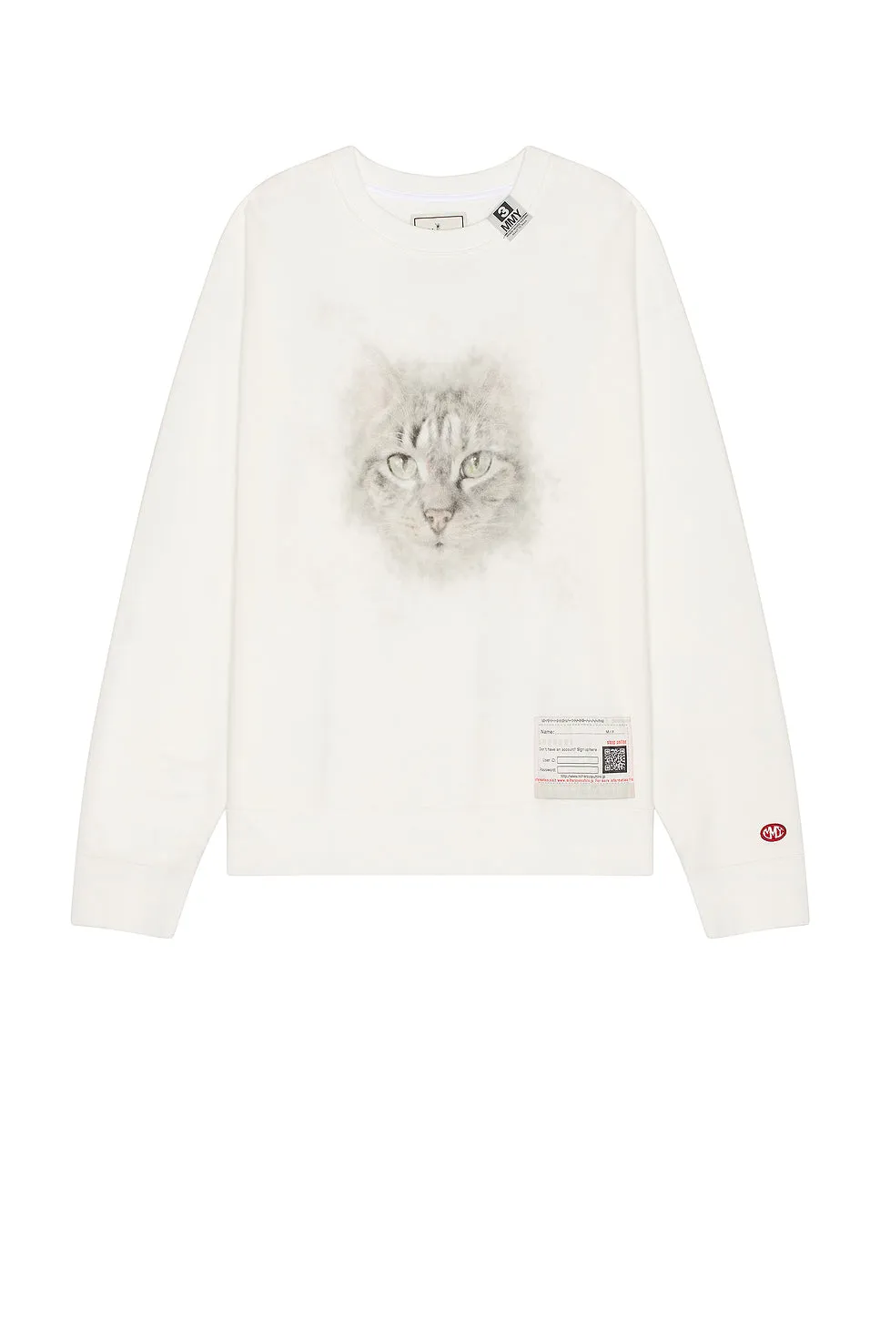 Maison MIHARA YASUHIRO Cat Printed Pullover