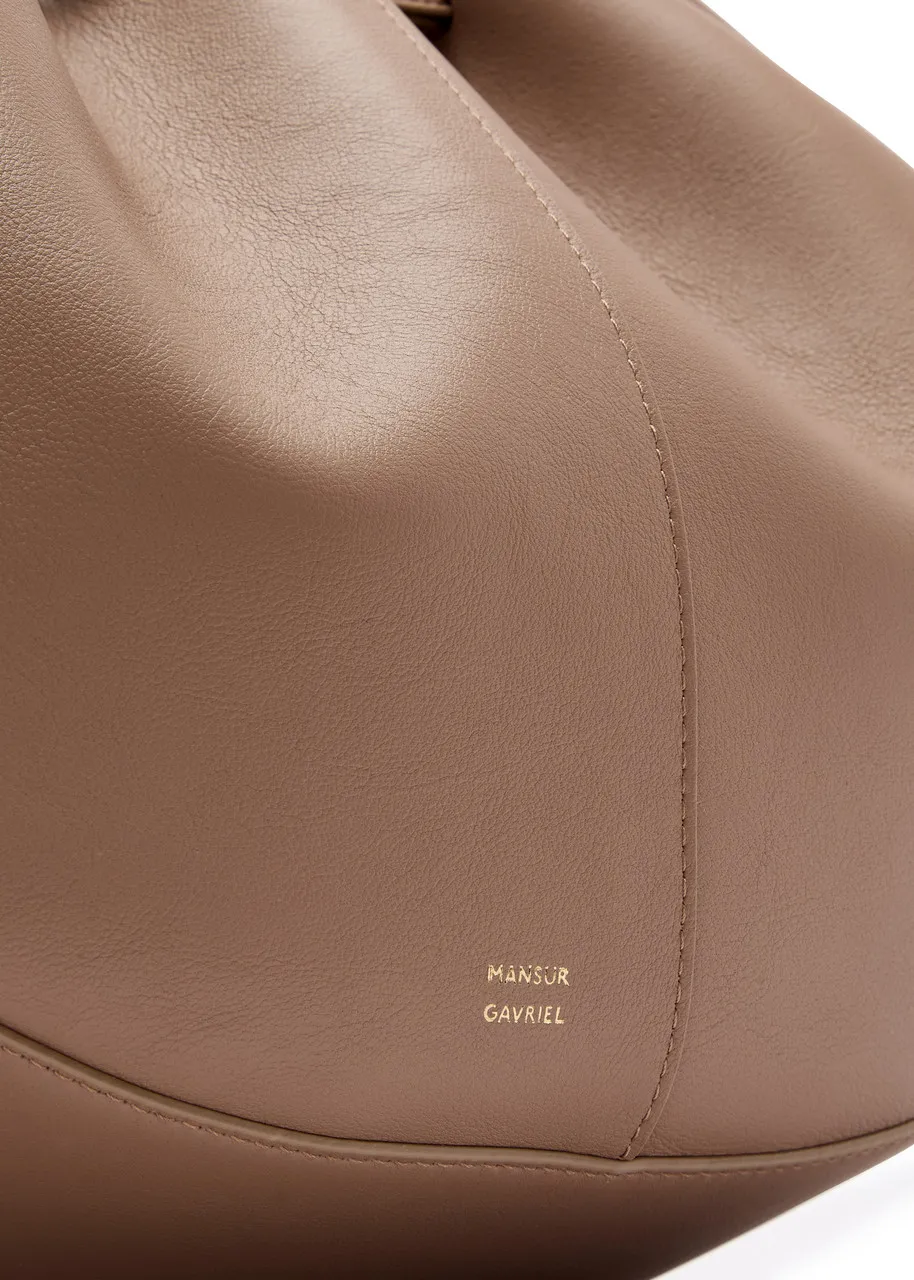 MANSUR GAVRIEL Flores leather shoulder bag  -                         -                     -                