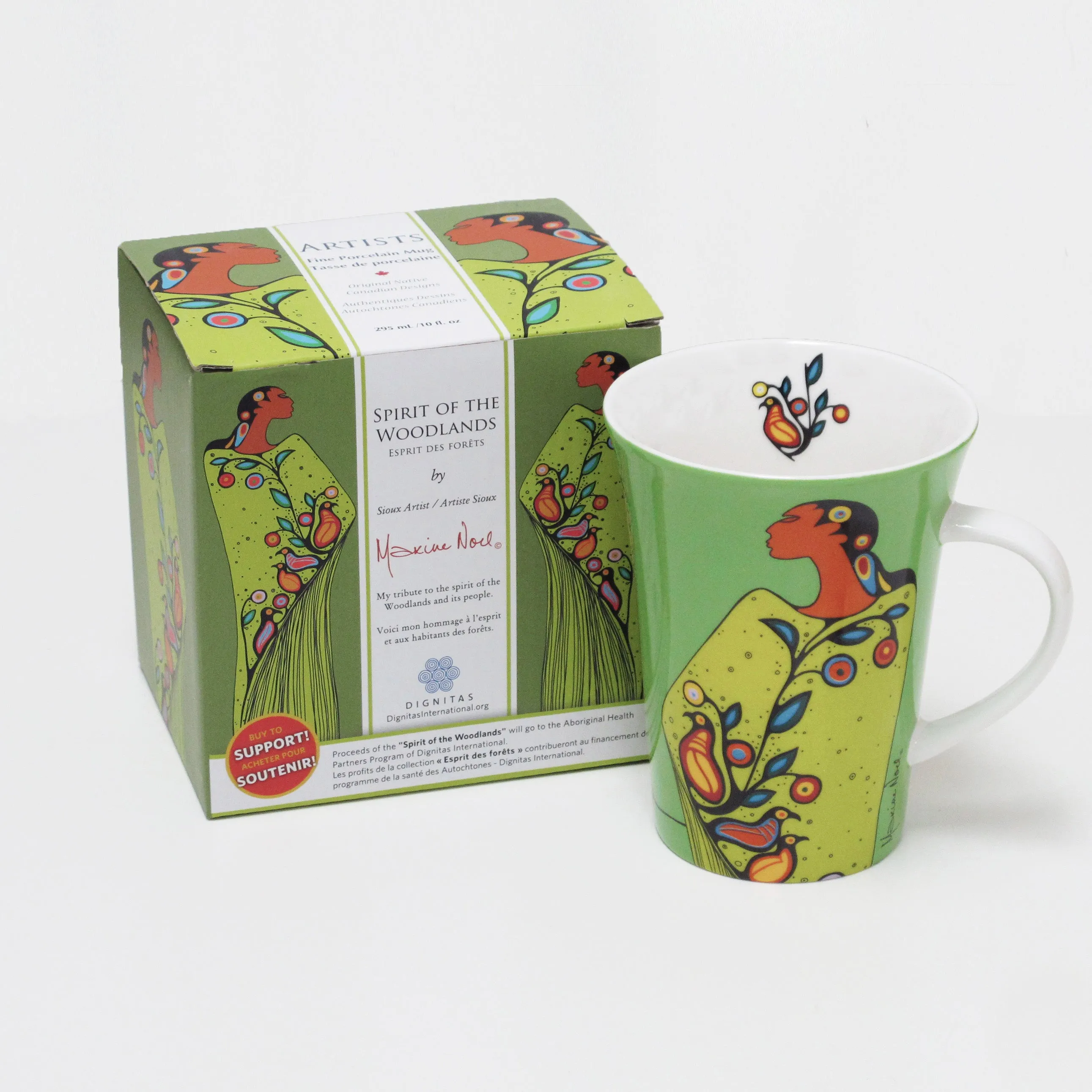 Maxine Noel 'Spirit of the Woodlands' Porcelain Mug