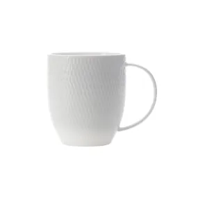 Maxwell & Williams Diamond Coup Mug 370ml Neutral