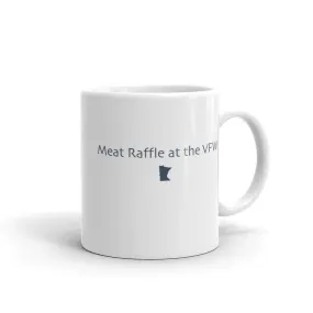 Meat Raffle at the VFW Coffee Mug