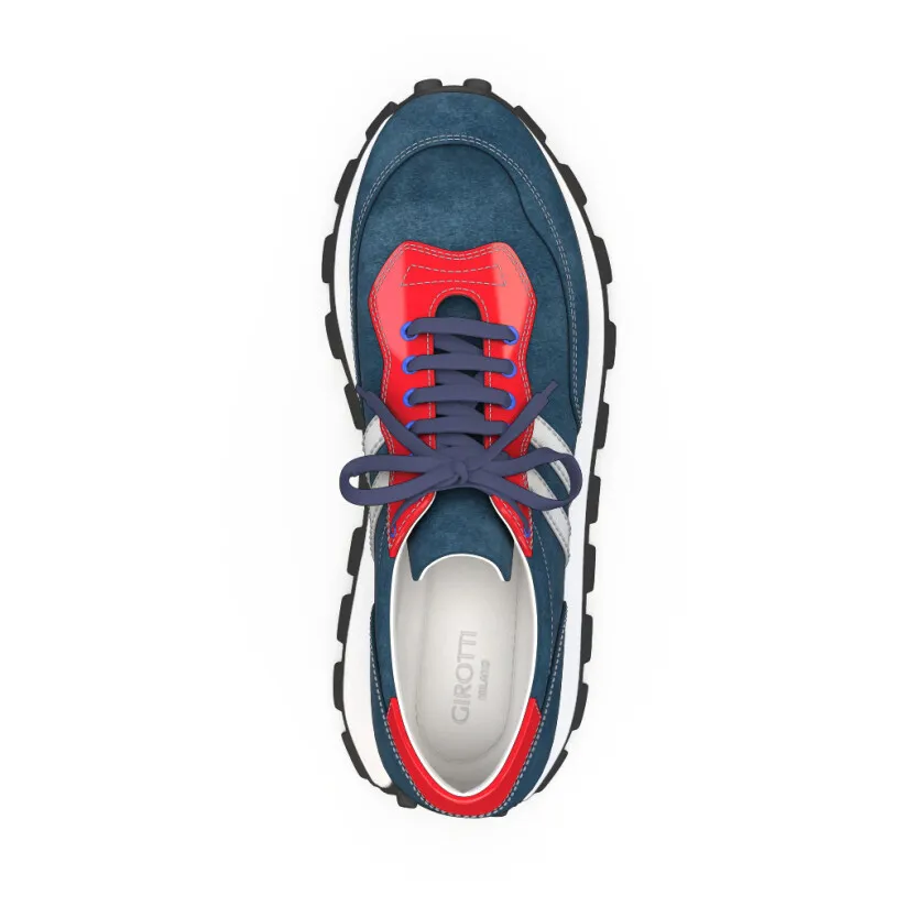 Men's Leather Running Sneakers 55135