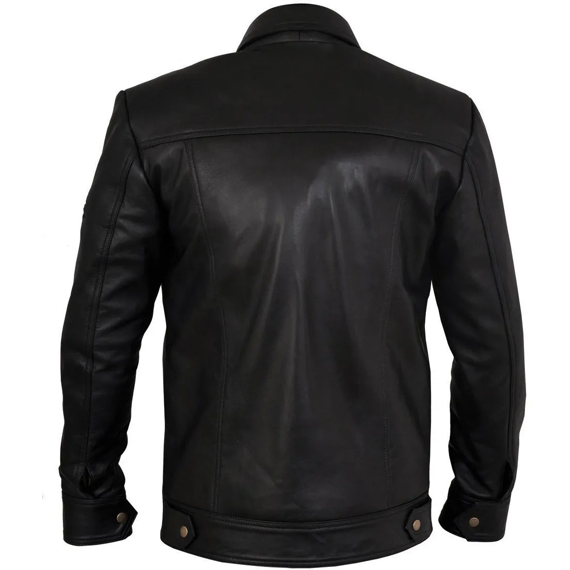 Men's Lynch Black Leather Jacket