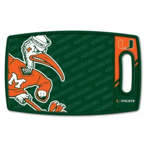 Miami Hurricanes Sebastian Series Cutting Board - Green