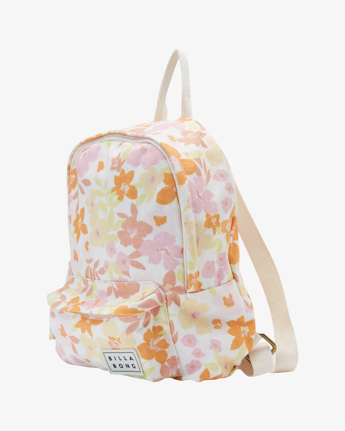 Mini Mama Canvas Backpack - Salt Crystal