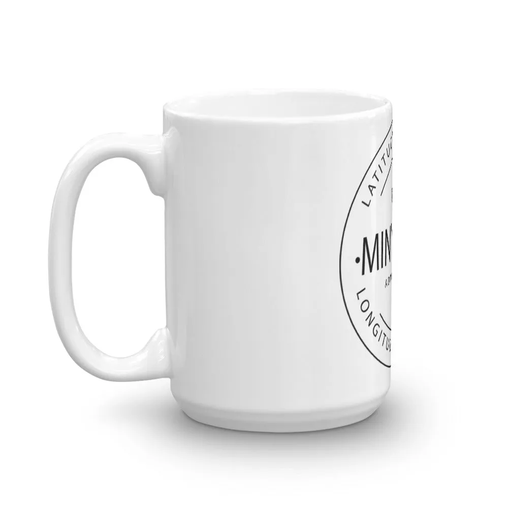 Minnesota - Mug - Latitude & Longitude