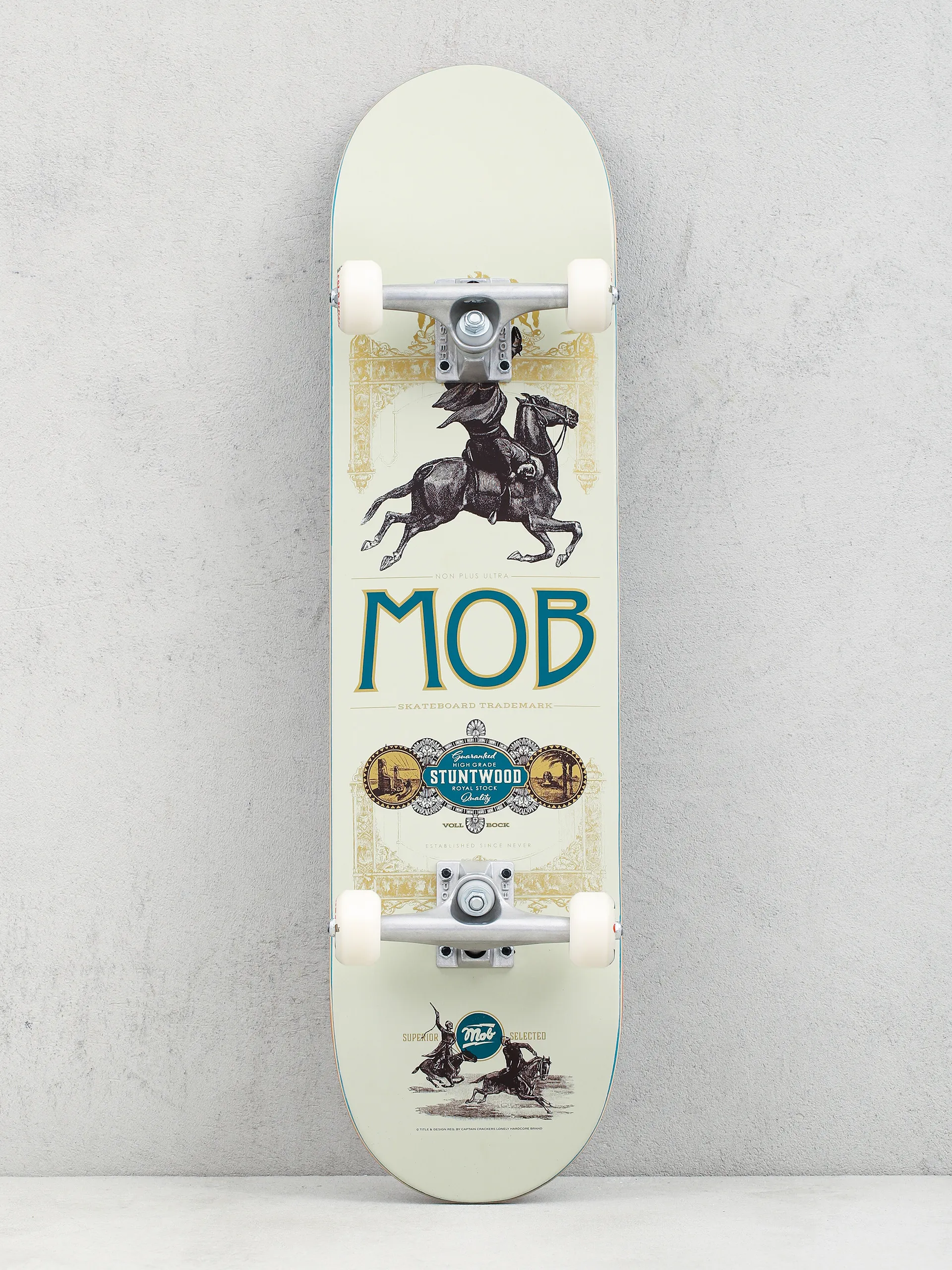 Mob Skateboards Horsemen Skateboard (beige)