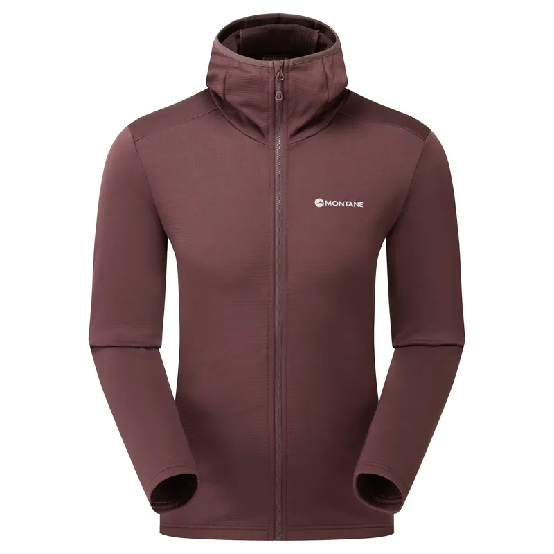 Montane Mens Protium Hoodie - Dark Garnet