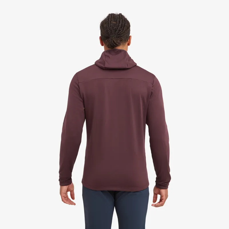 Montane Mens Protium Hoodie - Dark Garnet