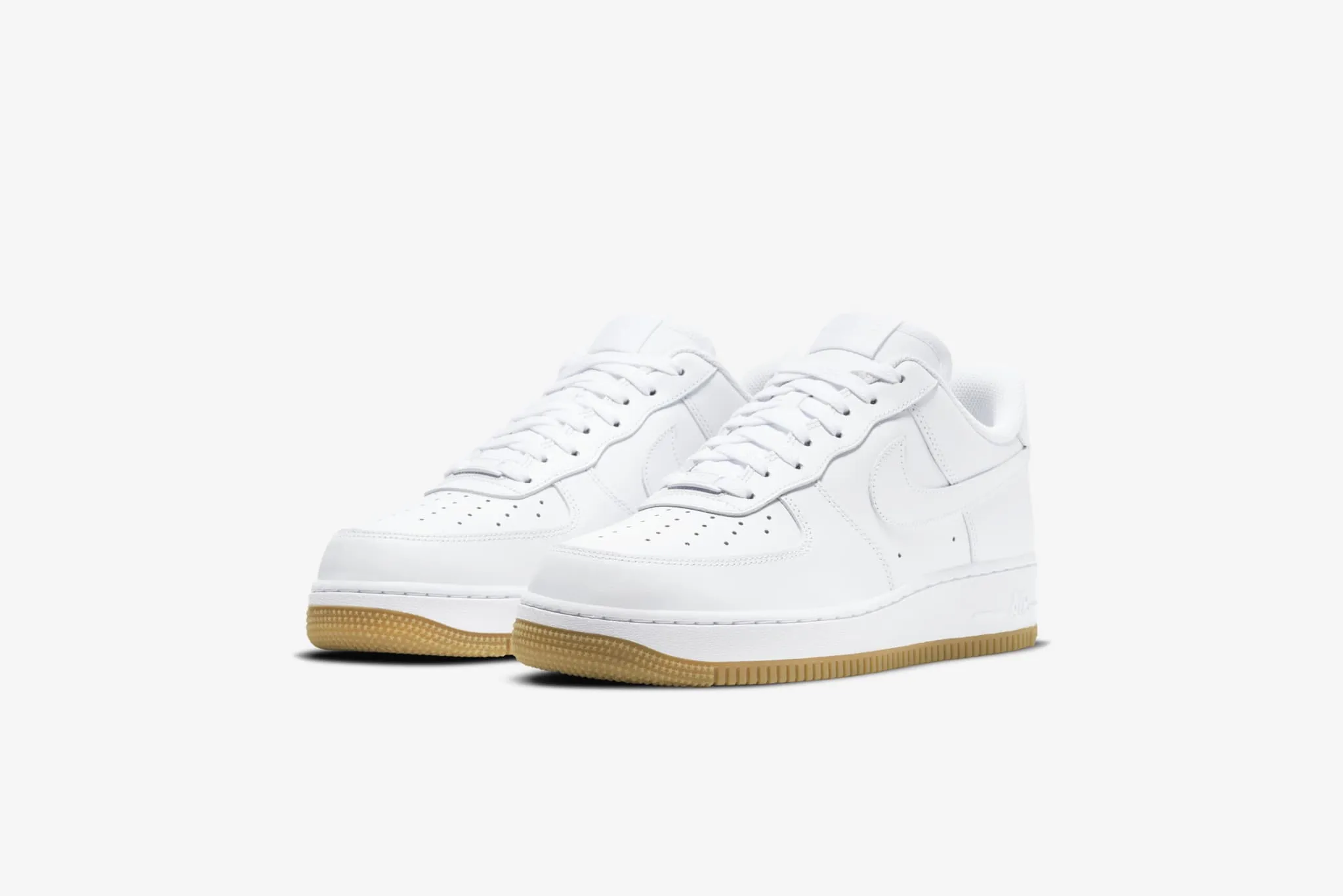 Nike Air Force 1 '07 M - White / White-Gum Light Brown