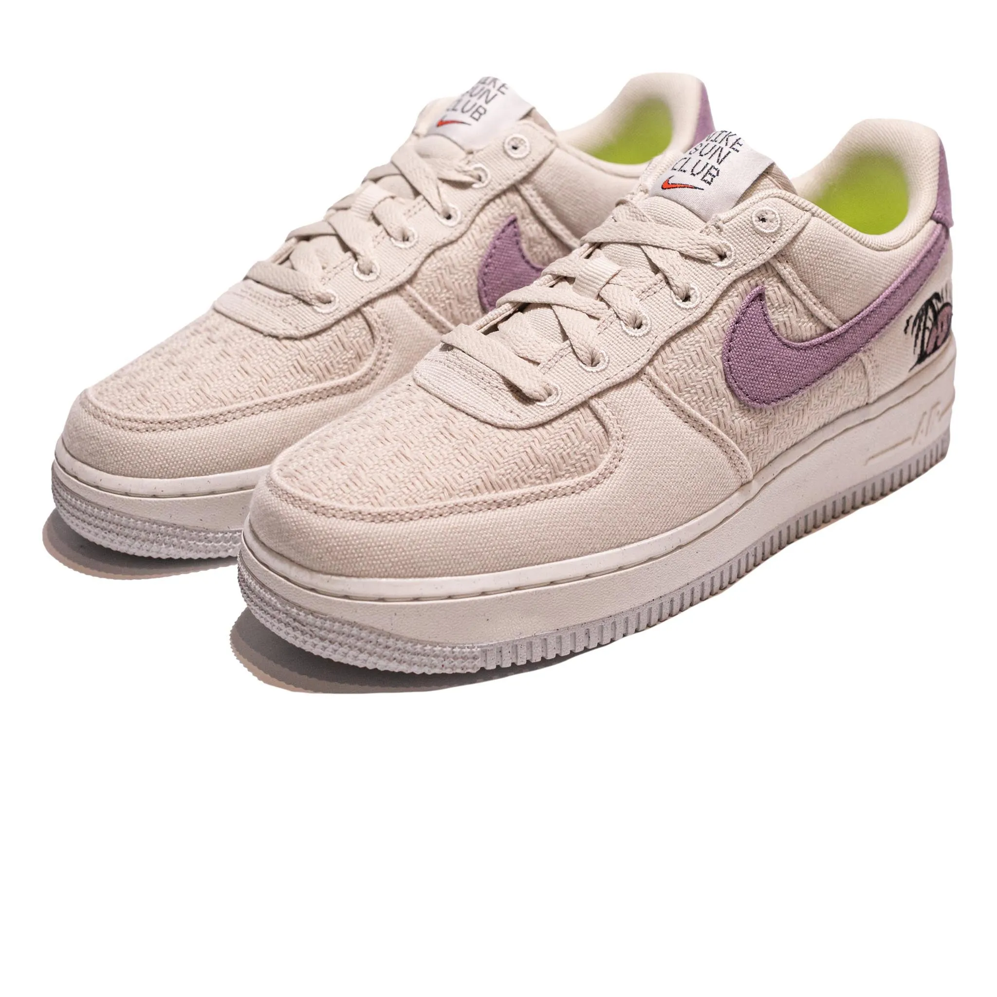 Nike Air Force 1 Low 'Sun Club' Beige/Purple