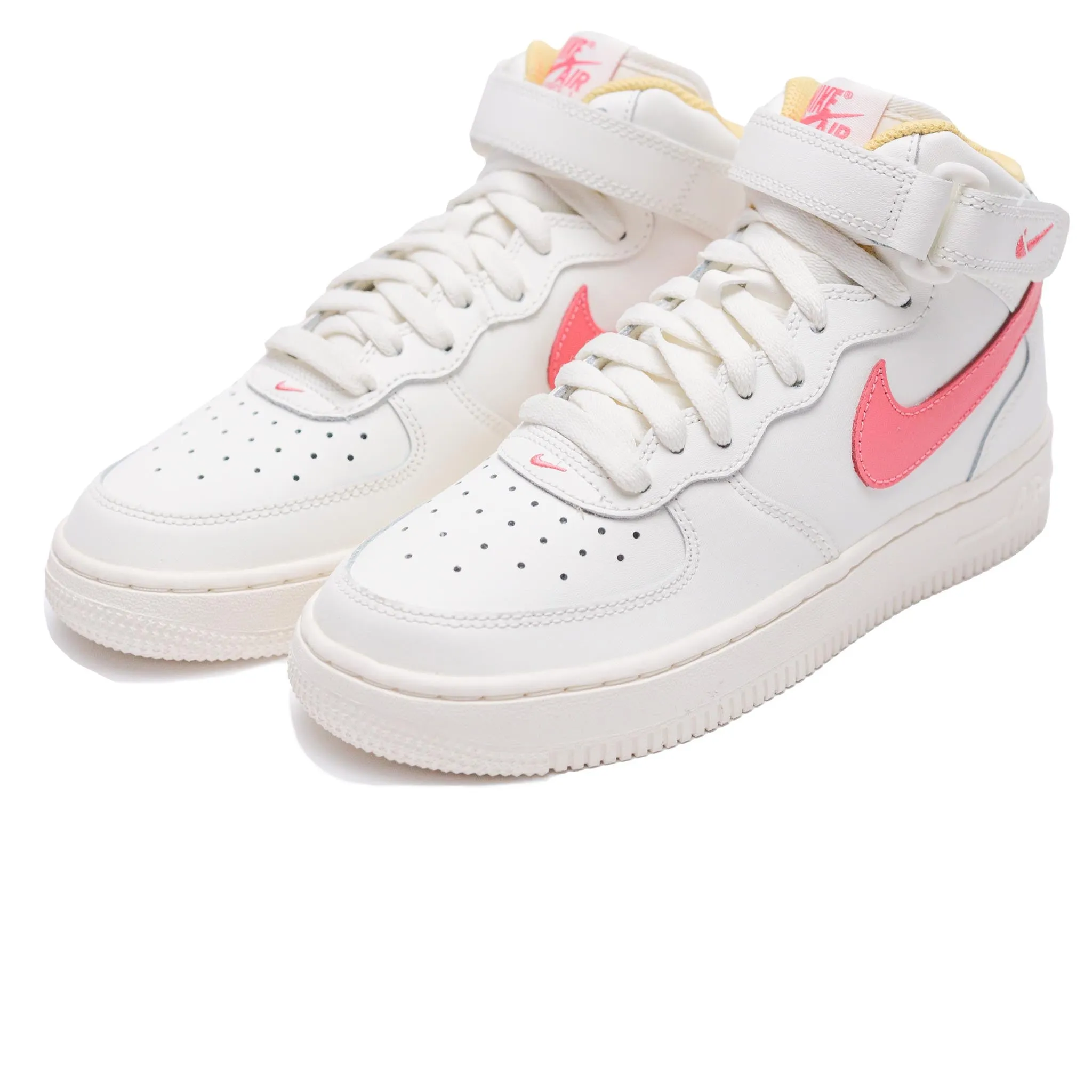 Nike Air Force 1 Mid (GS) 'Sail/Sea Coral'