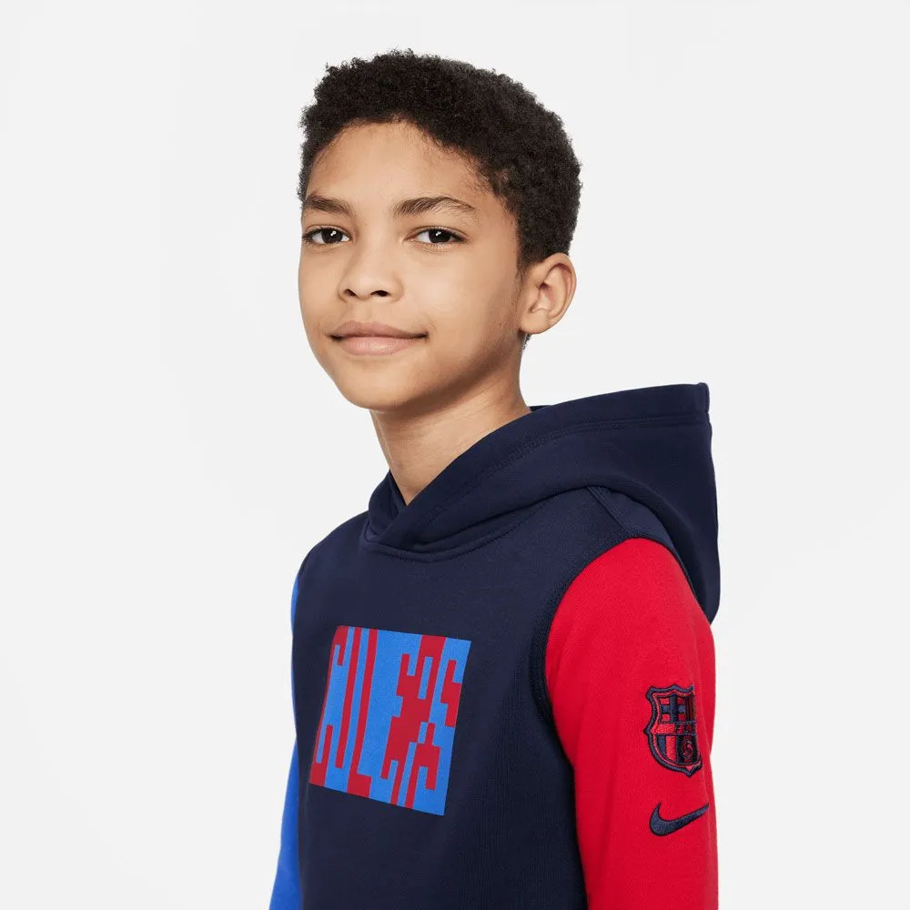 Nike Barcelona Youth NSW Club Hoodie