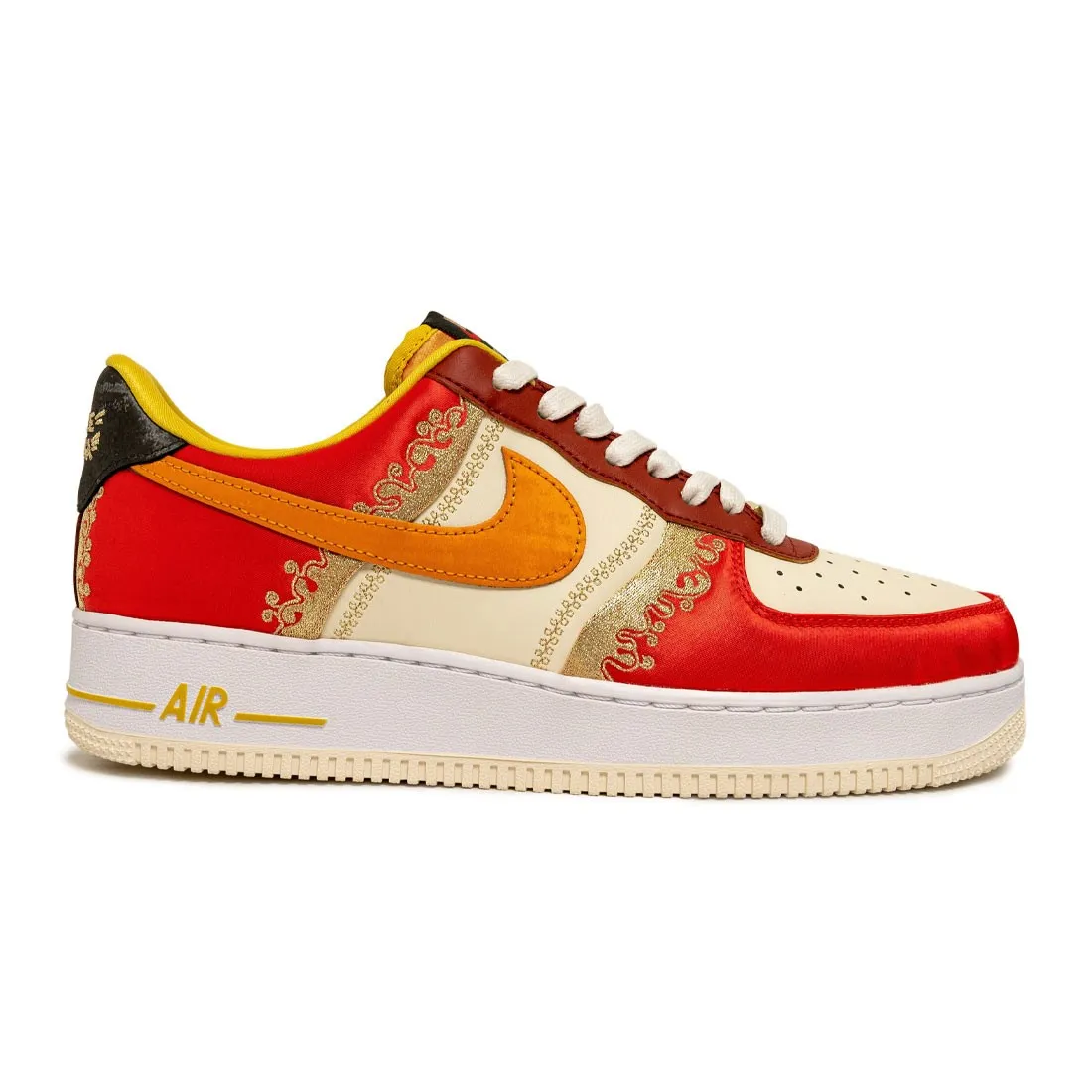 Nike Men Air Force 1 '07 Premium (habanero red / light curry-coconut milk)