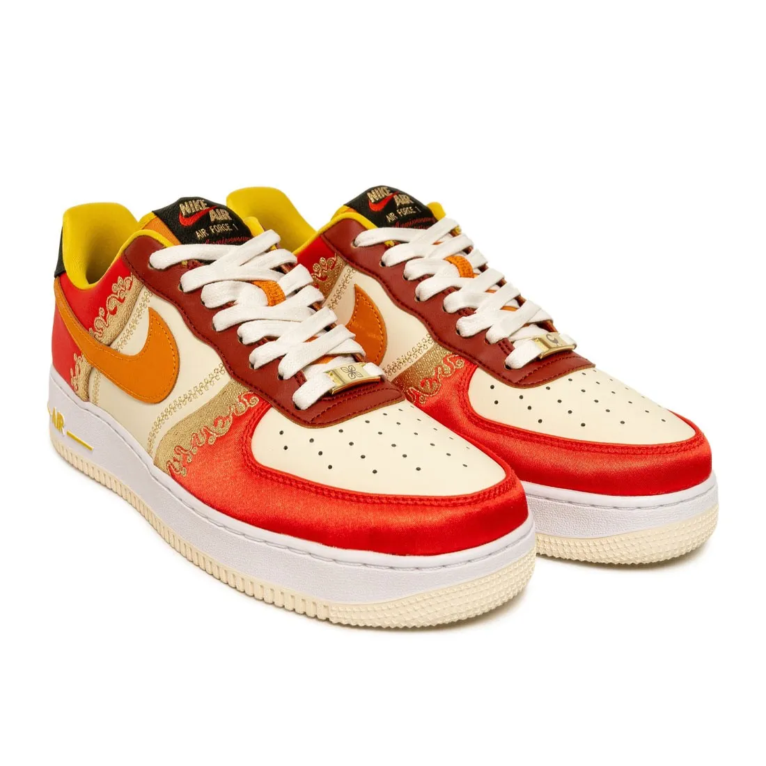 Nike Men Air Force 1 '07 Premium (habanero red / light curry-coconut milk)