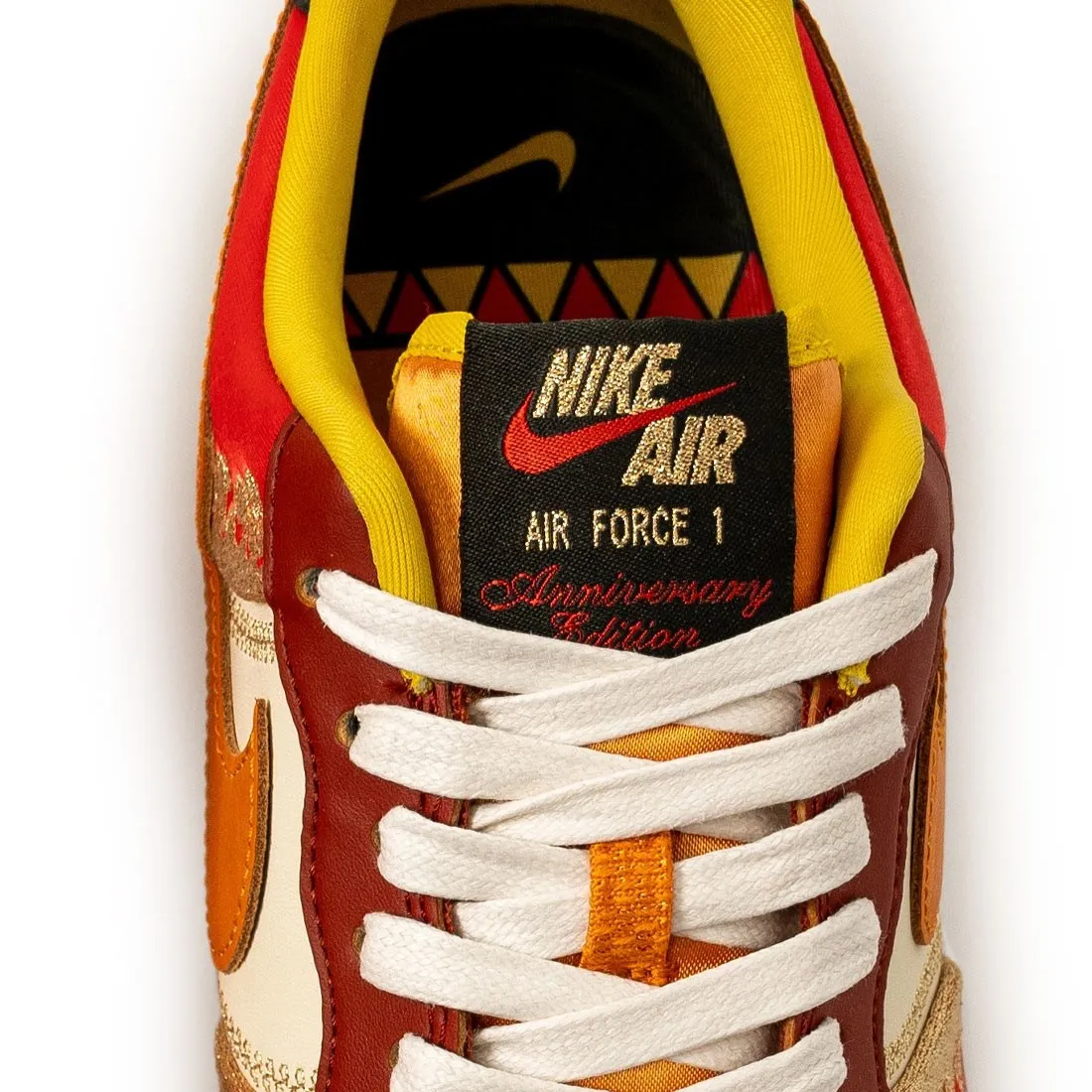 Nike Men Air Force 1 '07 Premium (habanero red / light curry-coconut milk)