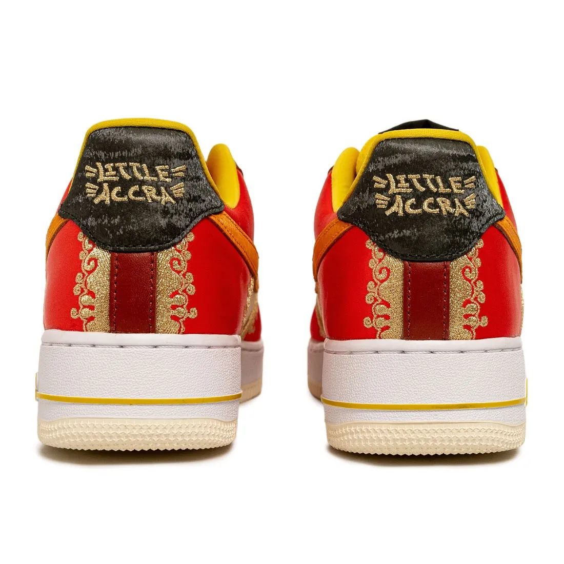 Nike Men Air Force 1 '07 Premium (habanero red / light curry-coconut milk)