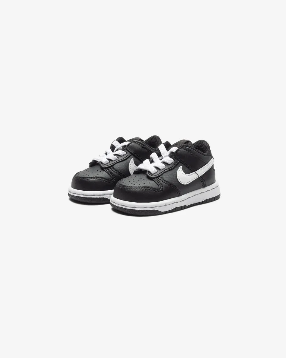 NIKE TD DUNK LOW - BLACK/ WHITE/ OFFNOIR