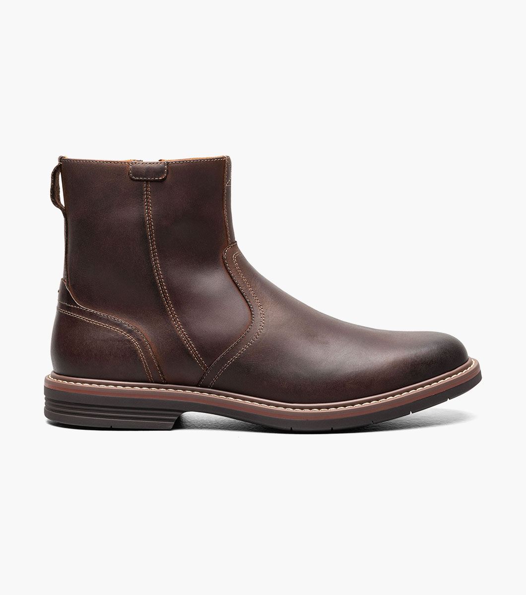 Norwalk Plain Toe Side Zip Boot