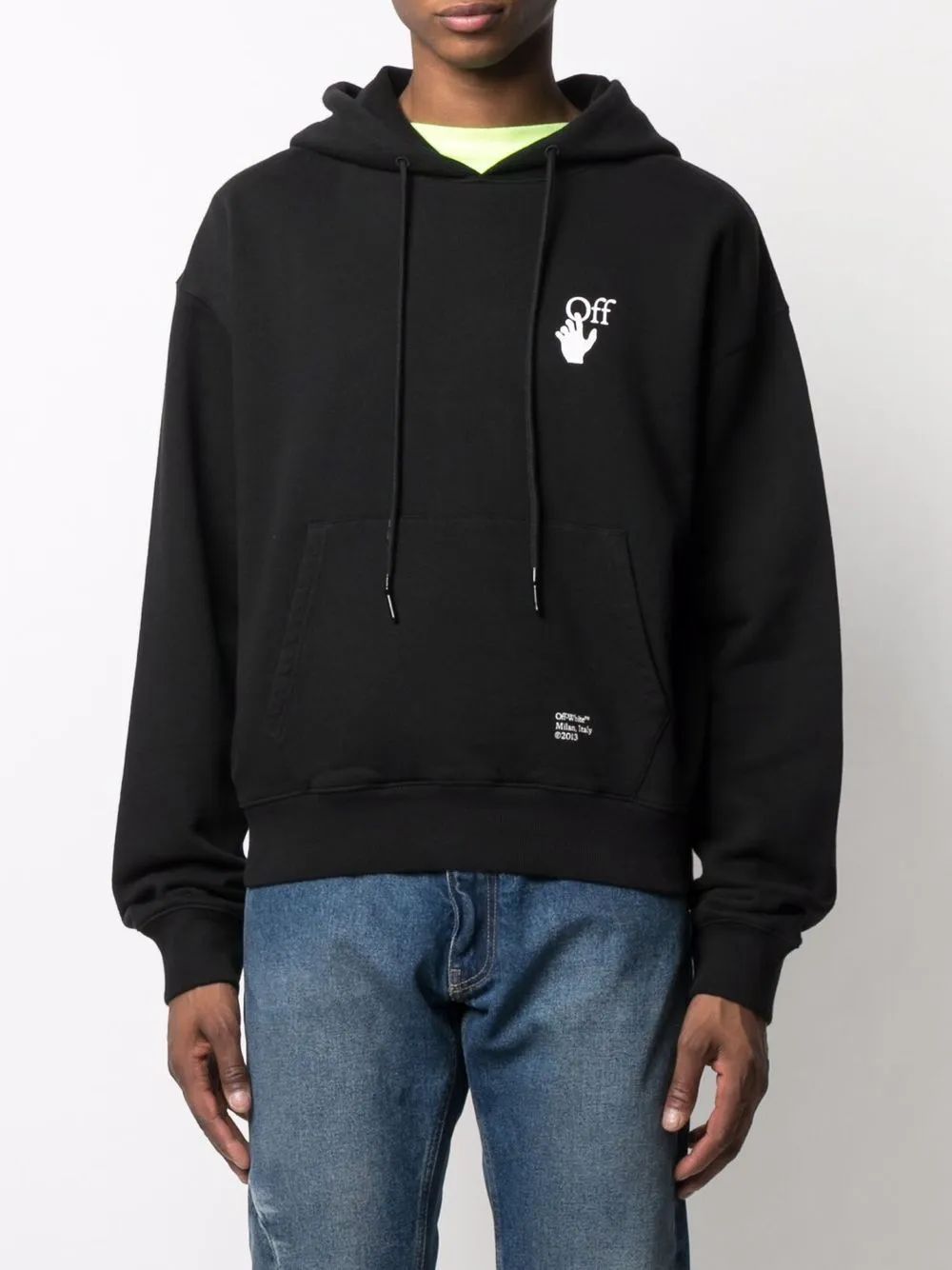 Off-White Caravaggio Arrow logo-print hoodie