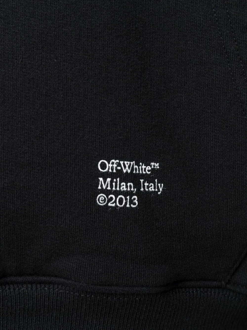 Off-White Caravaggio Arrow logo-print hoodie