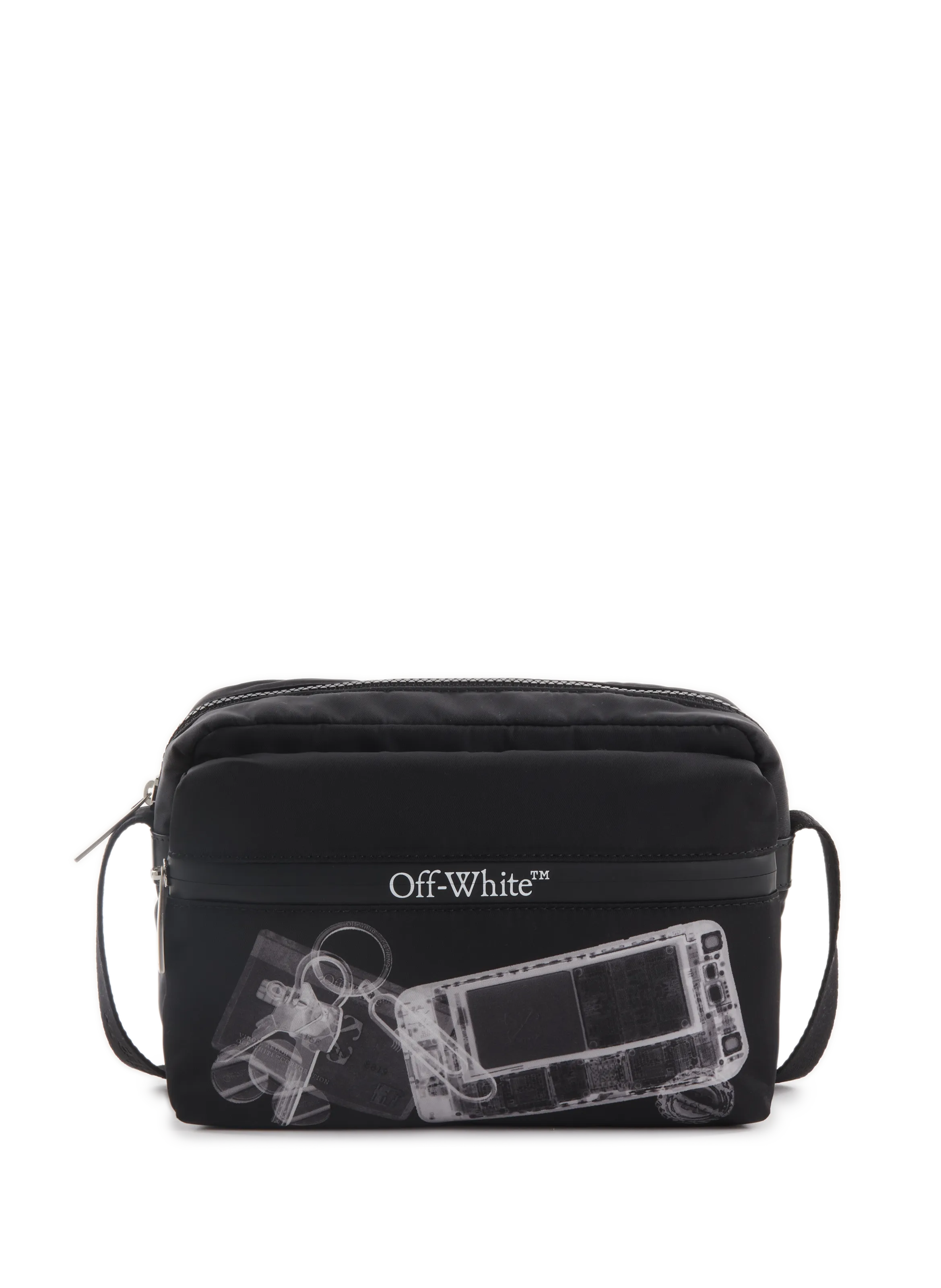 Off-white  Printed Shoulder Bag - Black