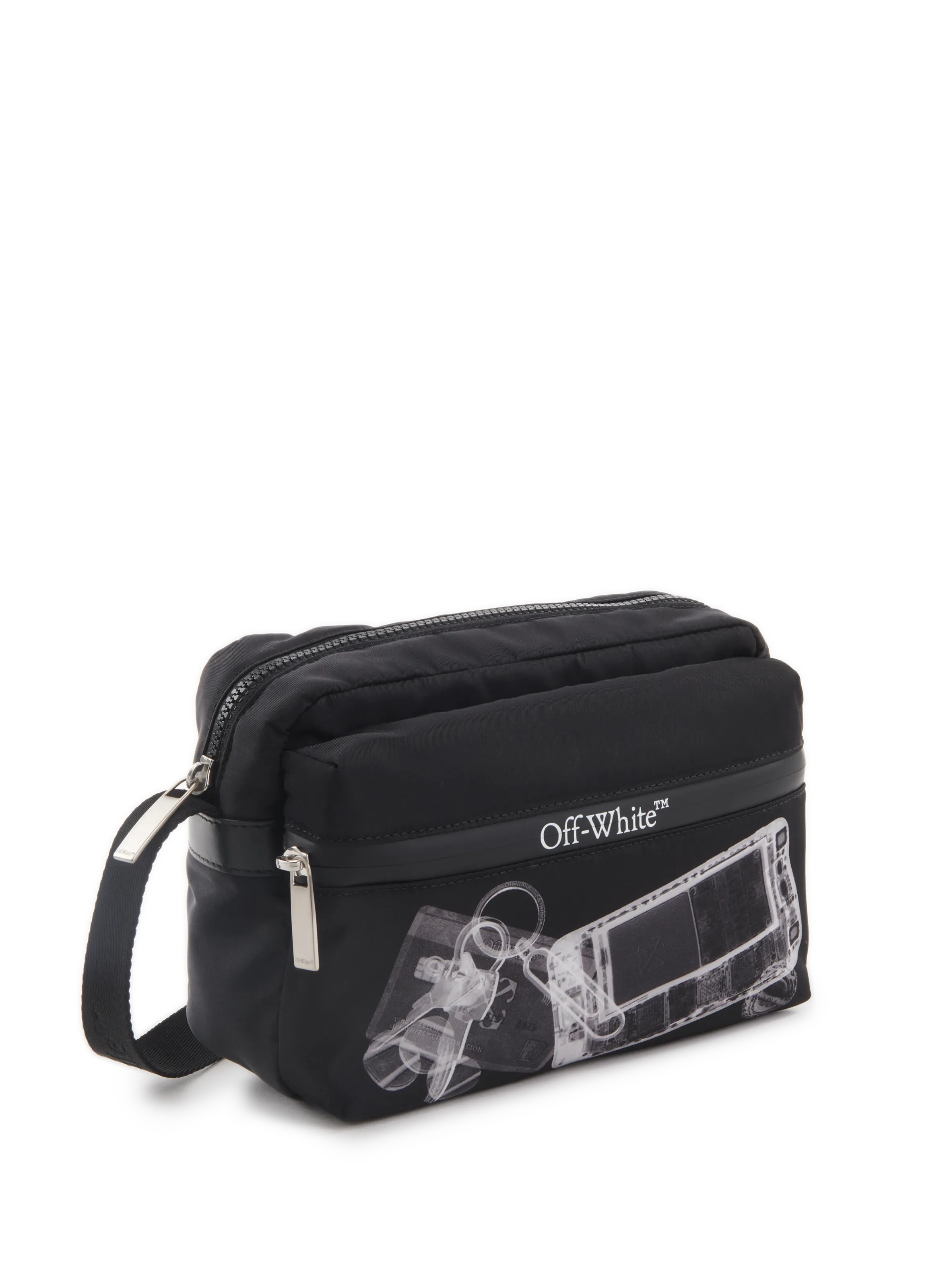 Off-white  Printed Shoulder Bag - Black