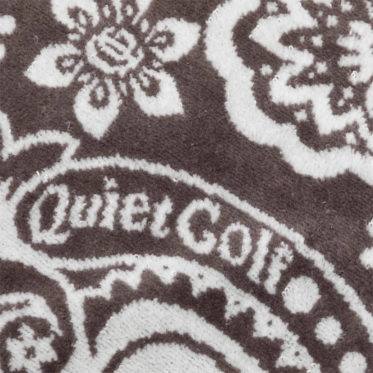 PAISLEY GOLF RAG Brown