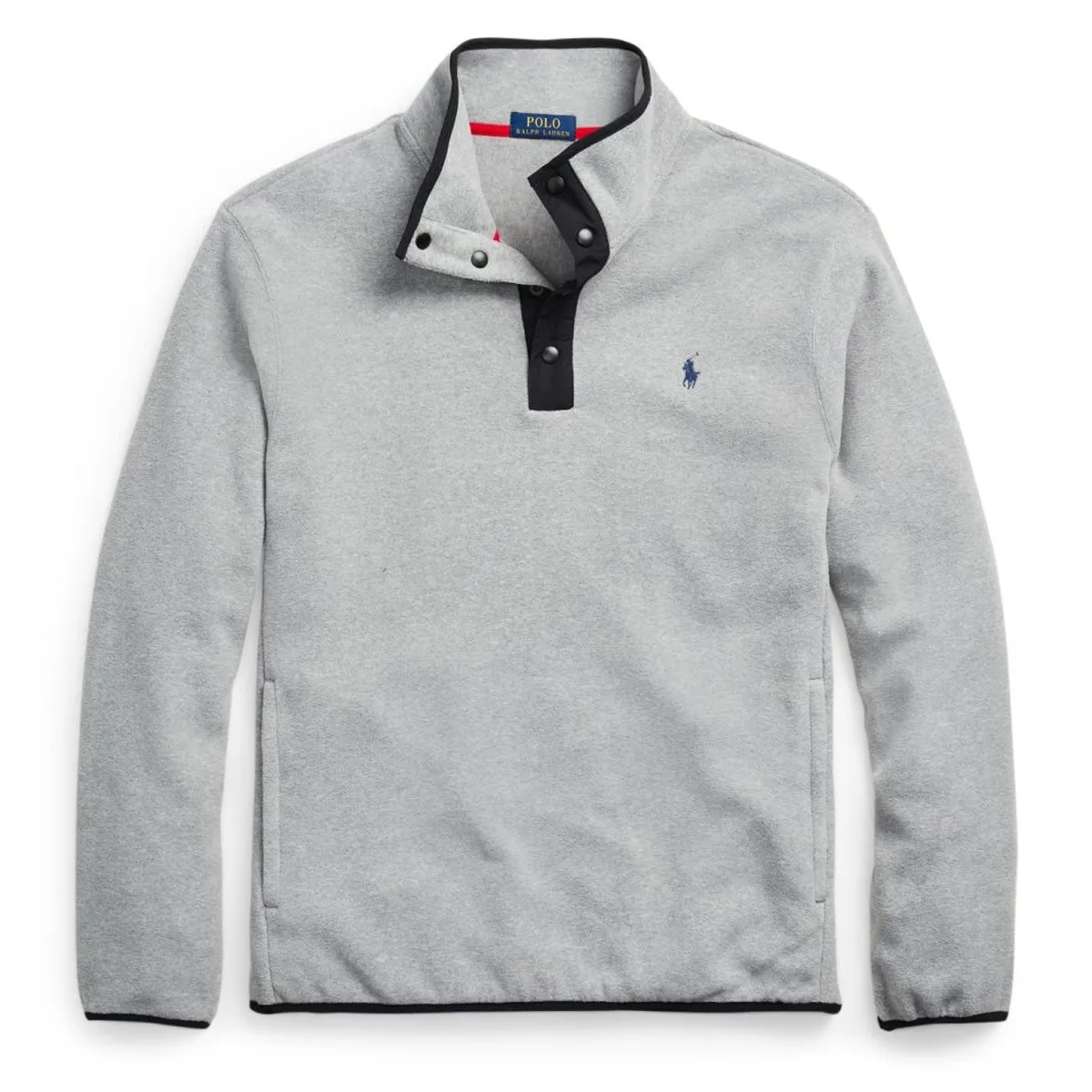 Polo Ralph Lauren Mockneck Pullover Fleece Andover Heather